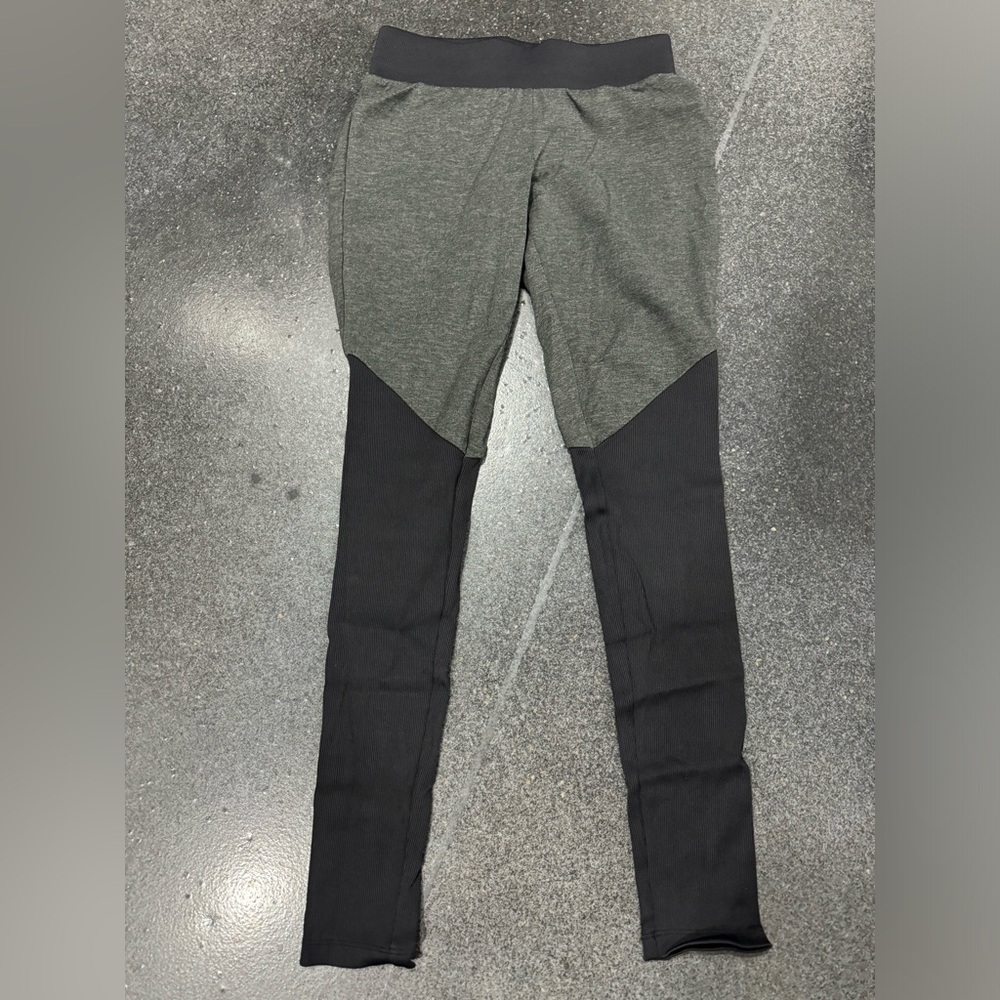 Under Armour Kids Leggings - Charcoal and Black